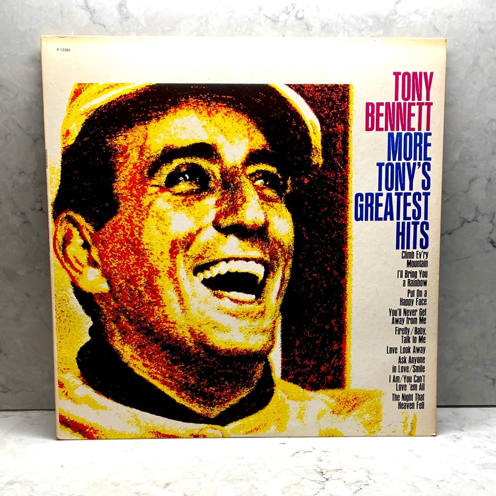 Tony Bennett More Tony's Greatest Hits Vinyl Record